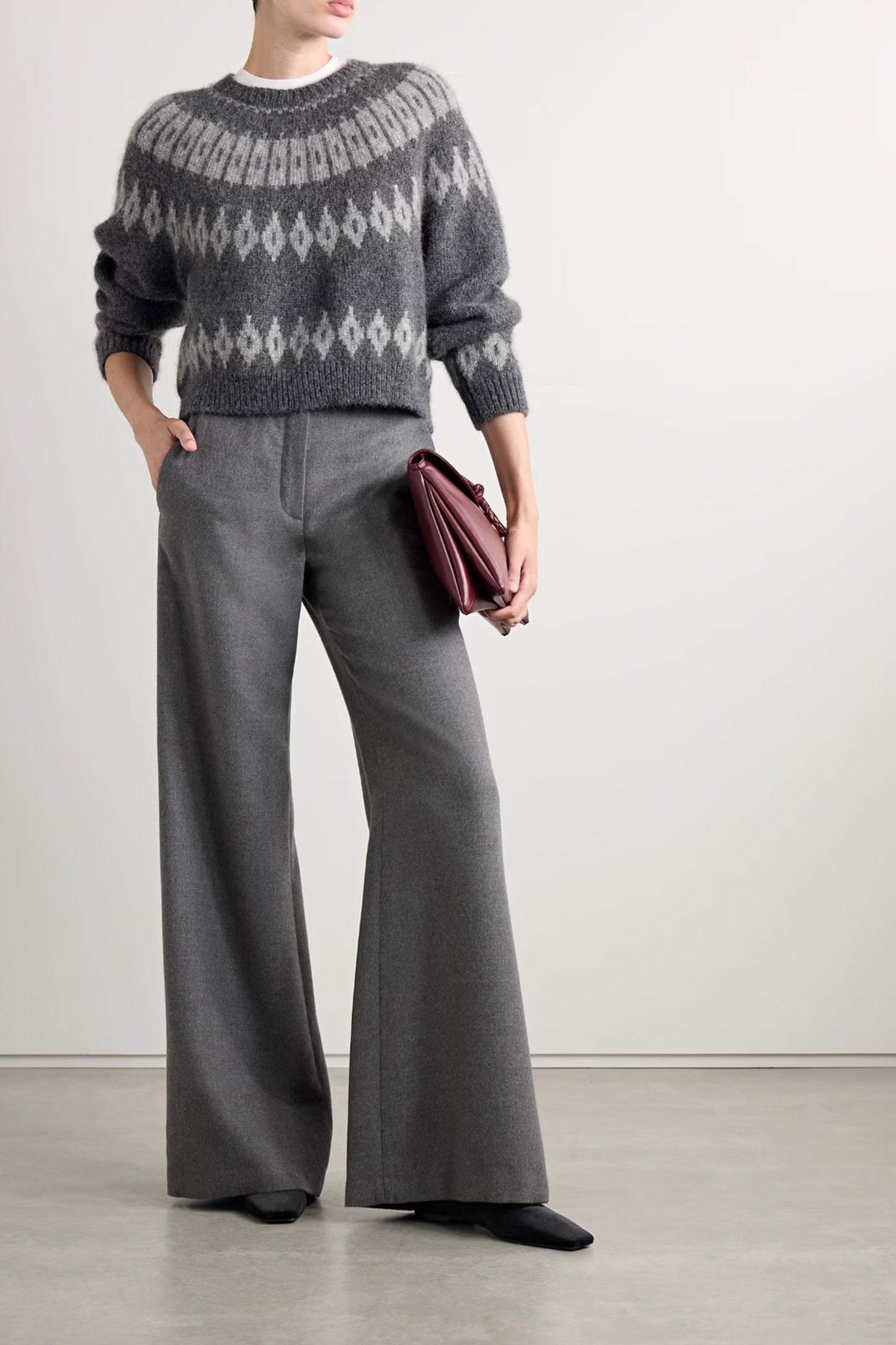 Arleth Fair Isle Alpaca-blend Sweater