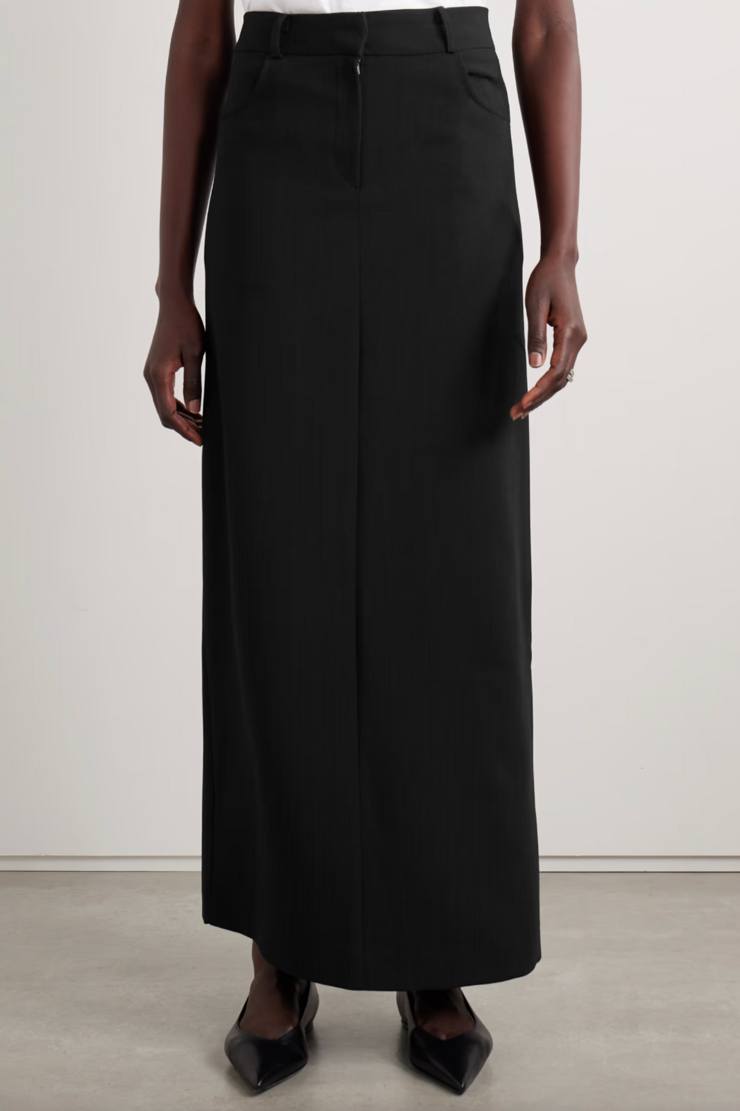 Malvo Crepe Maxi Skirt