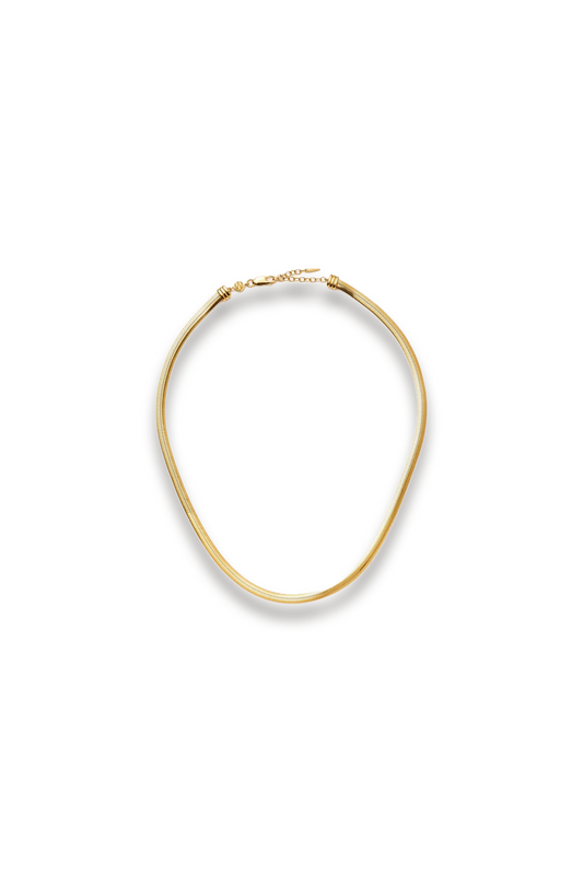 Flat Snake Chain Necklace