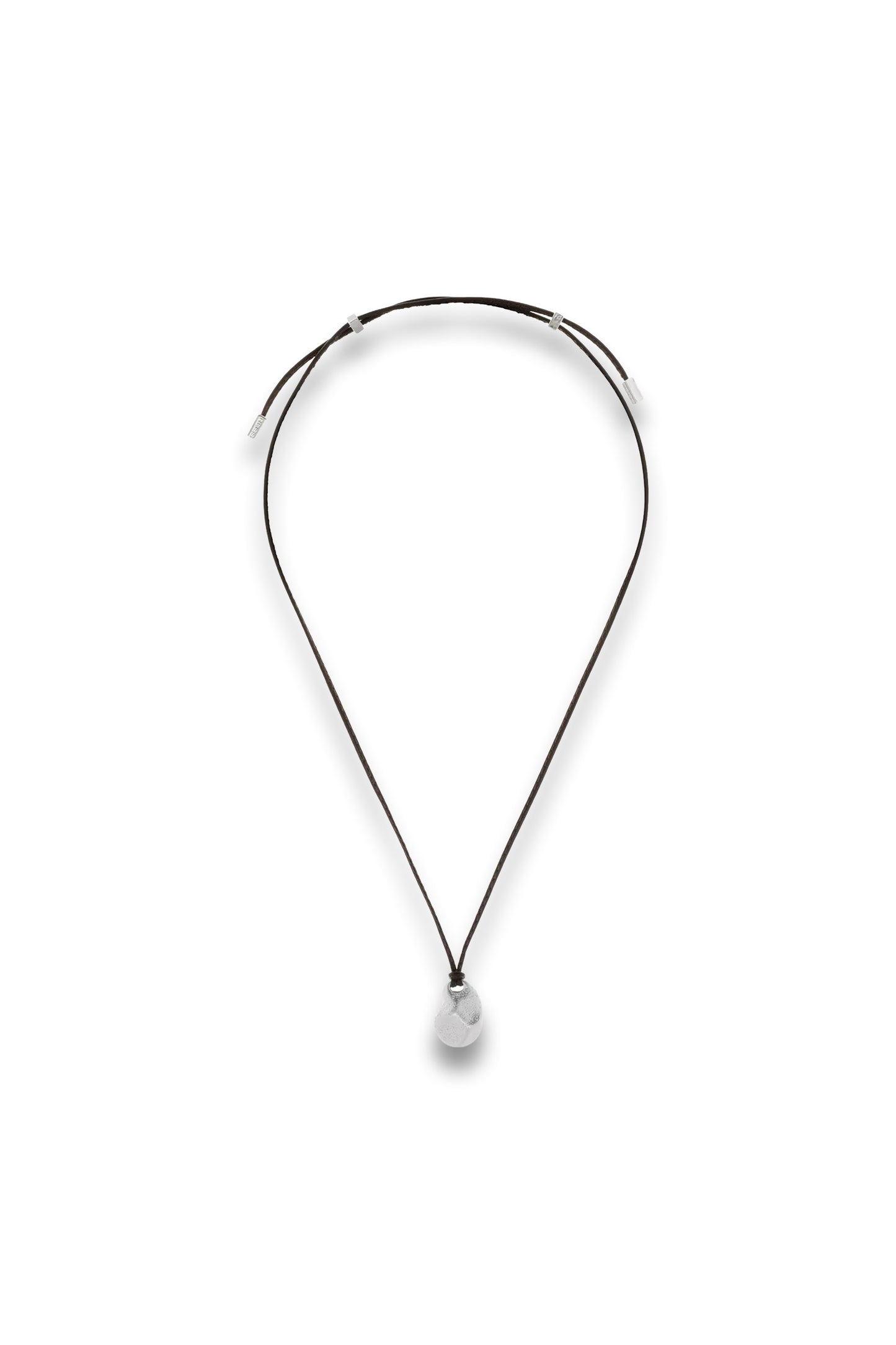 Opal Small Organic Cord Pendant Necklace