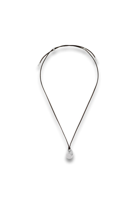 Opal Small Organic Cord Pendant Necklace