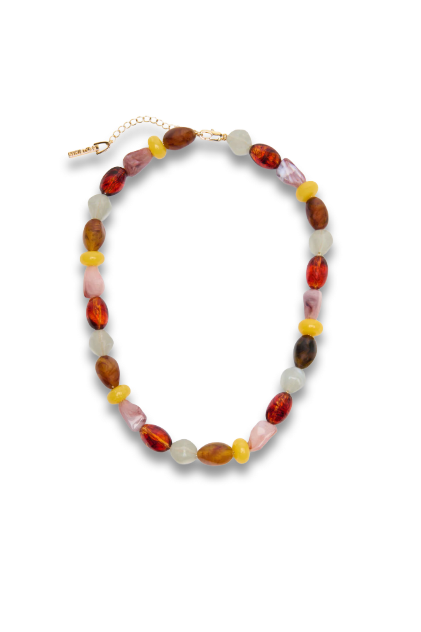 Multicolour Chunky Mixed Bead Necklace
