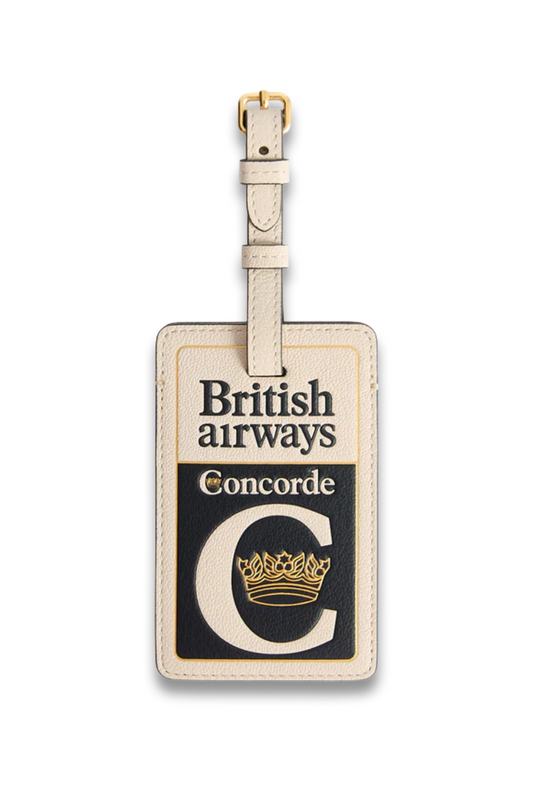 Anya Brands British Airways Concorde Luggage Label Charm