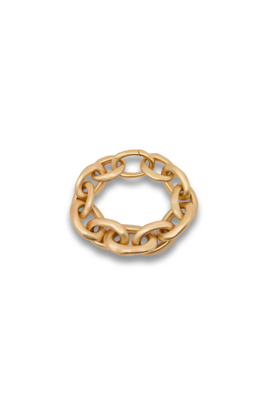 Chunky Chain-Link Bracelet in Gold Tone
