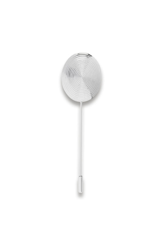 The Elo Silver-plated Brooch