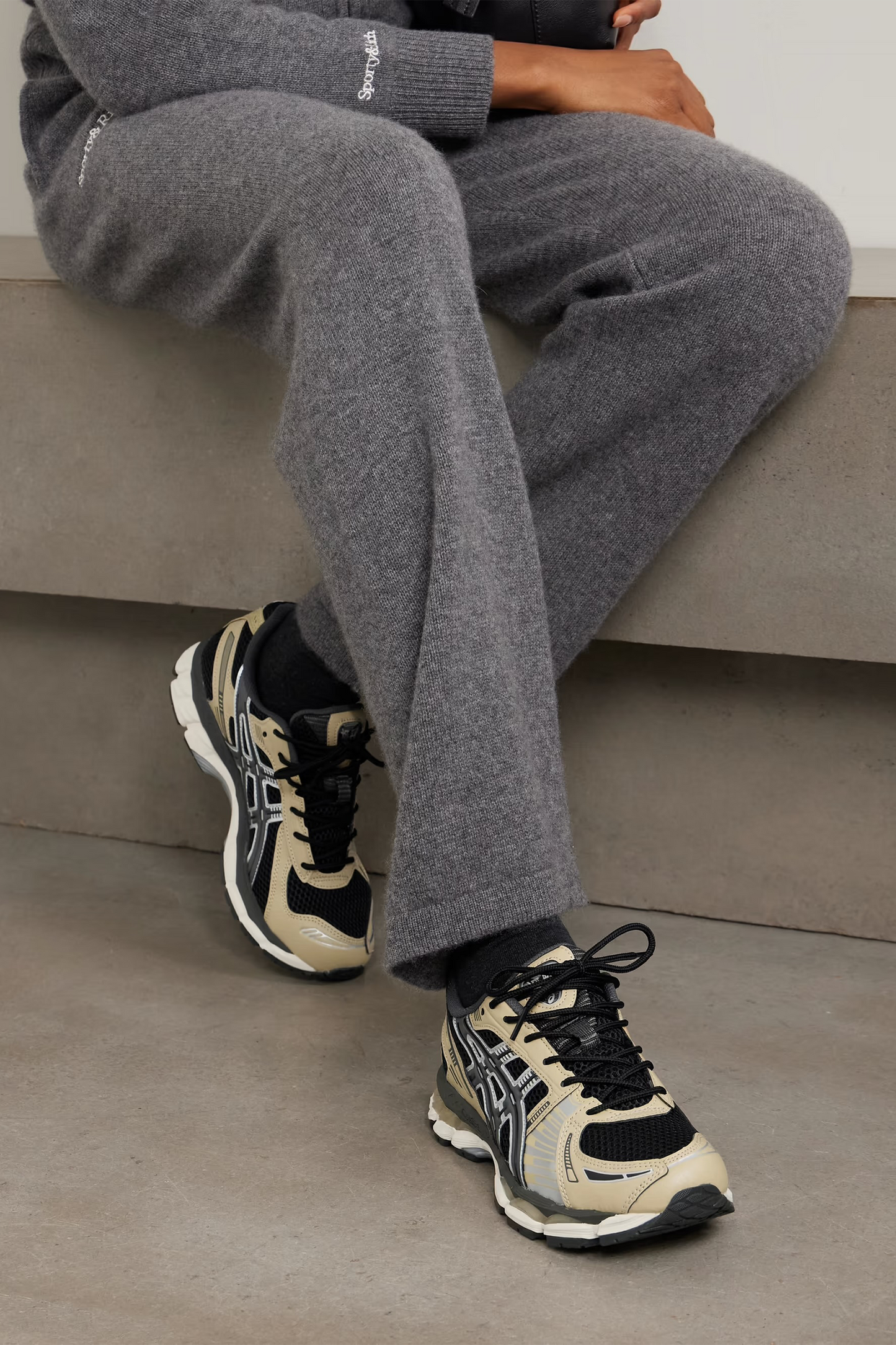 GEL-KAYANO 12.1 Mesh and Rubber Sneakers