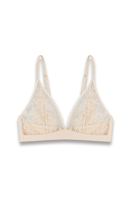 Eco Lace Triangle Bra