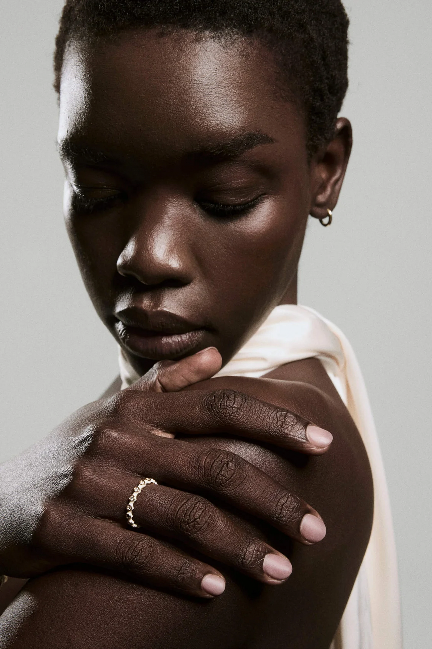 Enamel Charlotte Stacker Ring