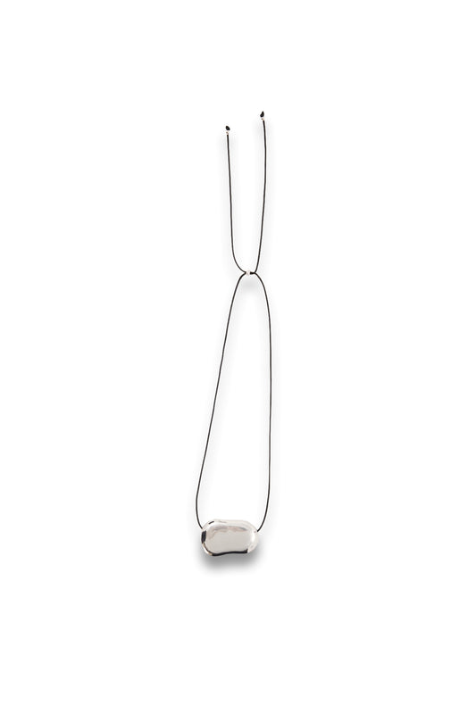 Julia Glass and Cord Pendant Necklace