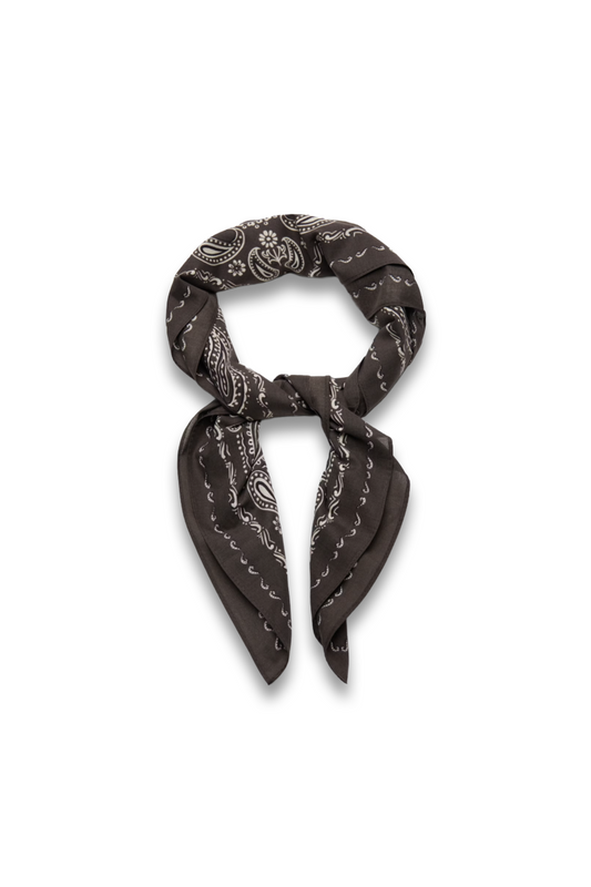 Paisley Print Cotton Scarf