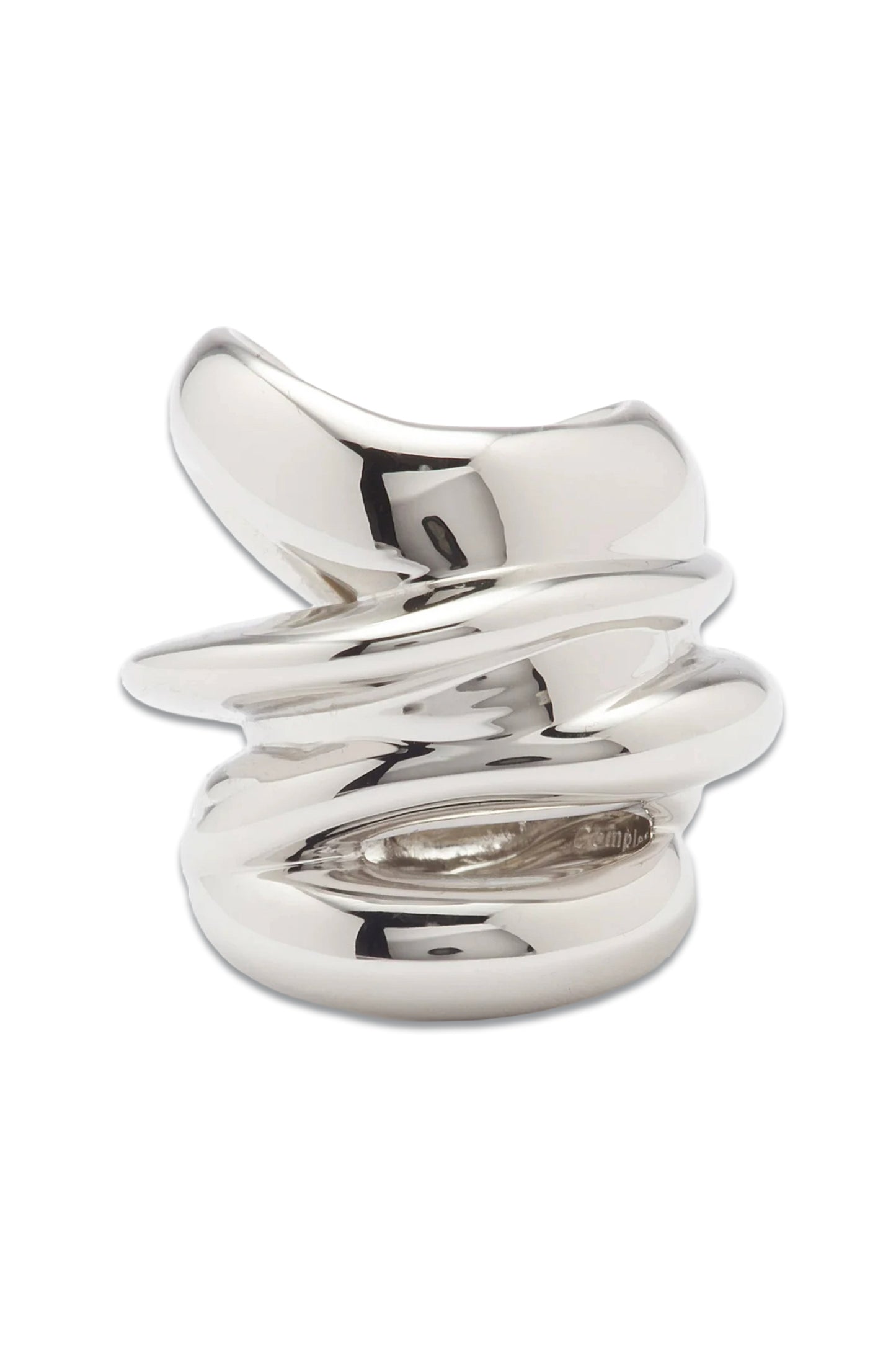 Clash Platinum-plated Ring