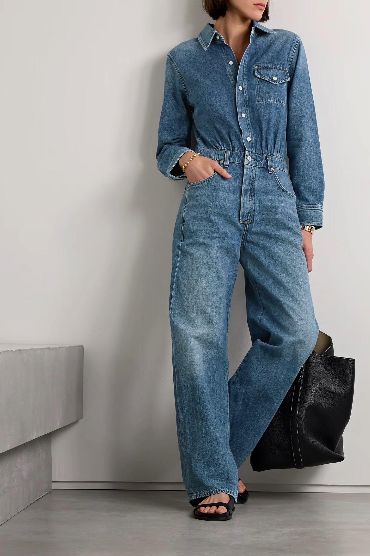 Maise Denim Jumpsuit