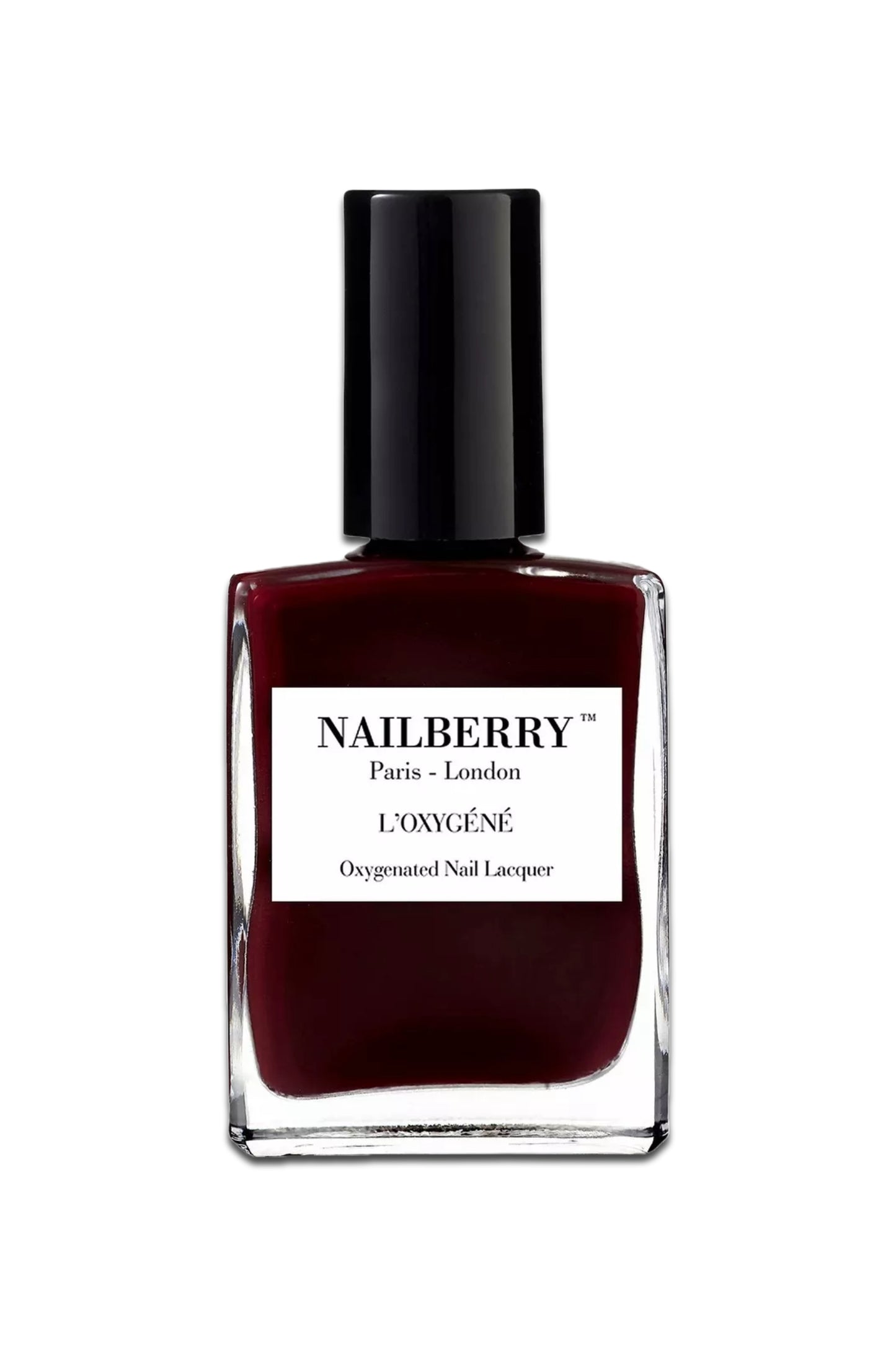 L'Oxygéné Oxygenated Nail Lacquer, Noirberry