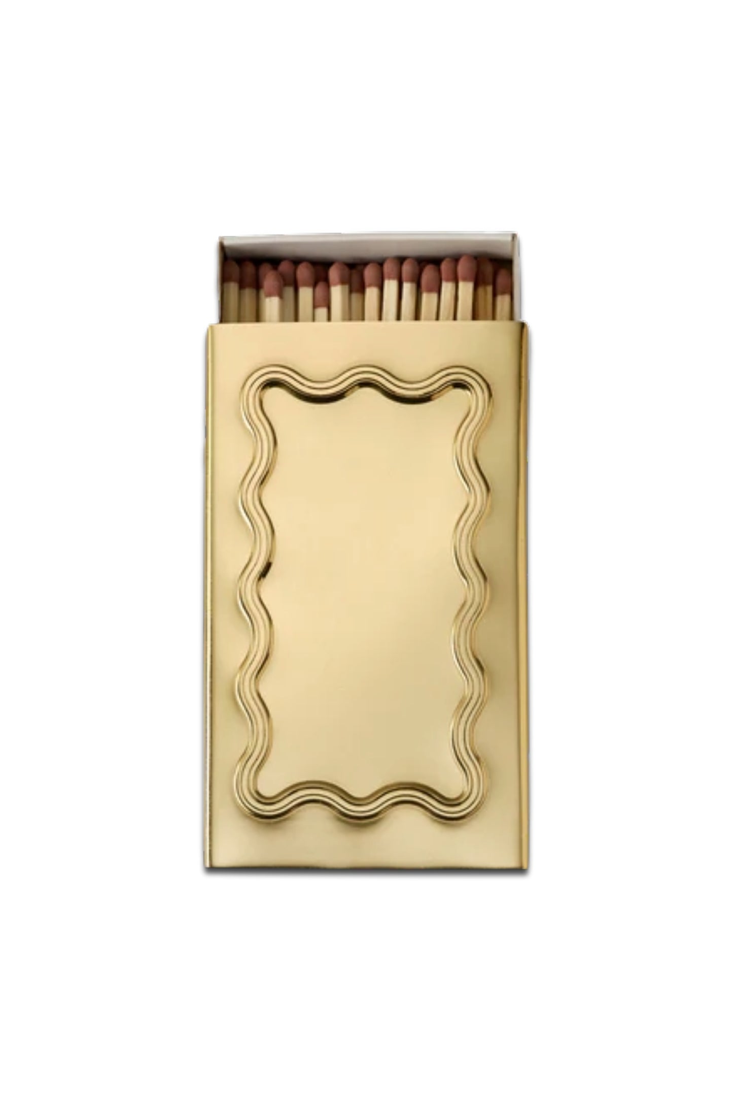 Brass Matchbox Sleeve Wave