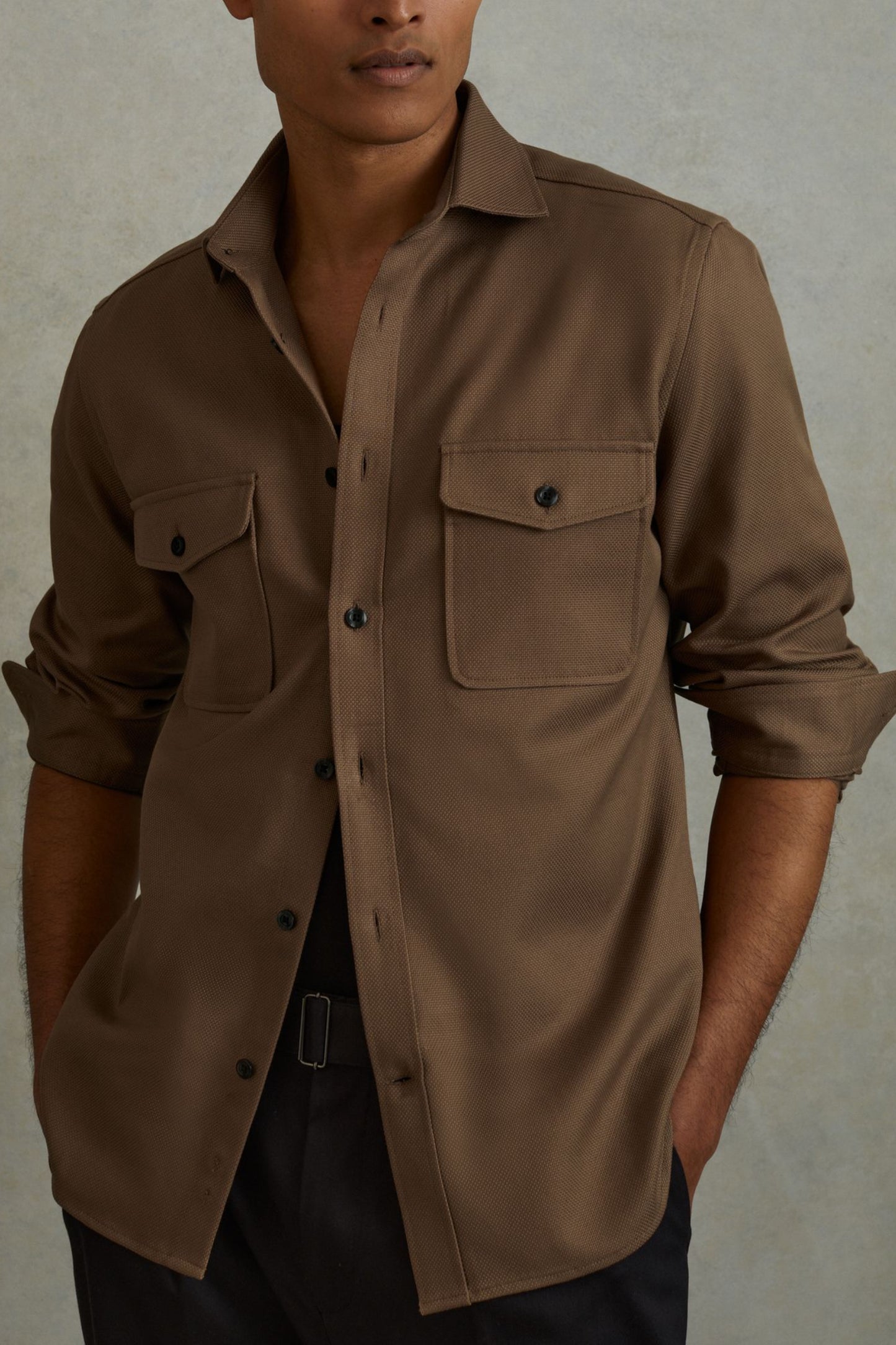 Cotton Canvas Overshirt