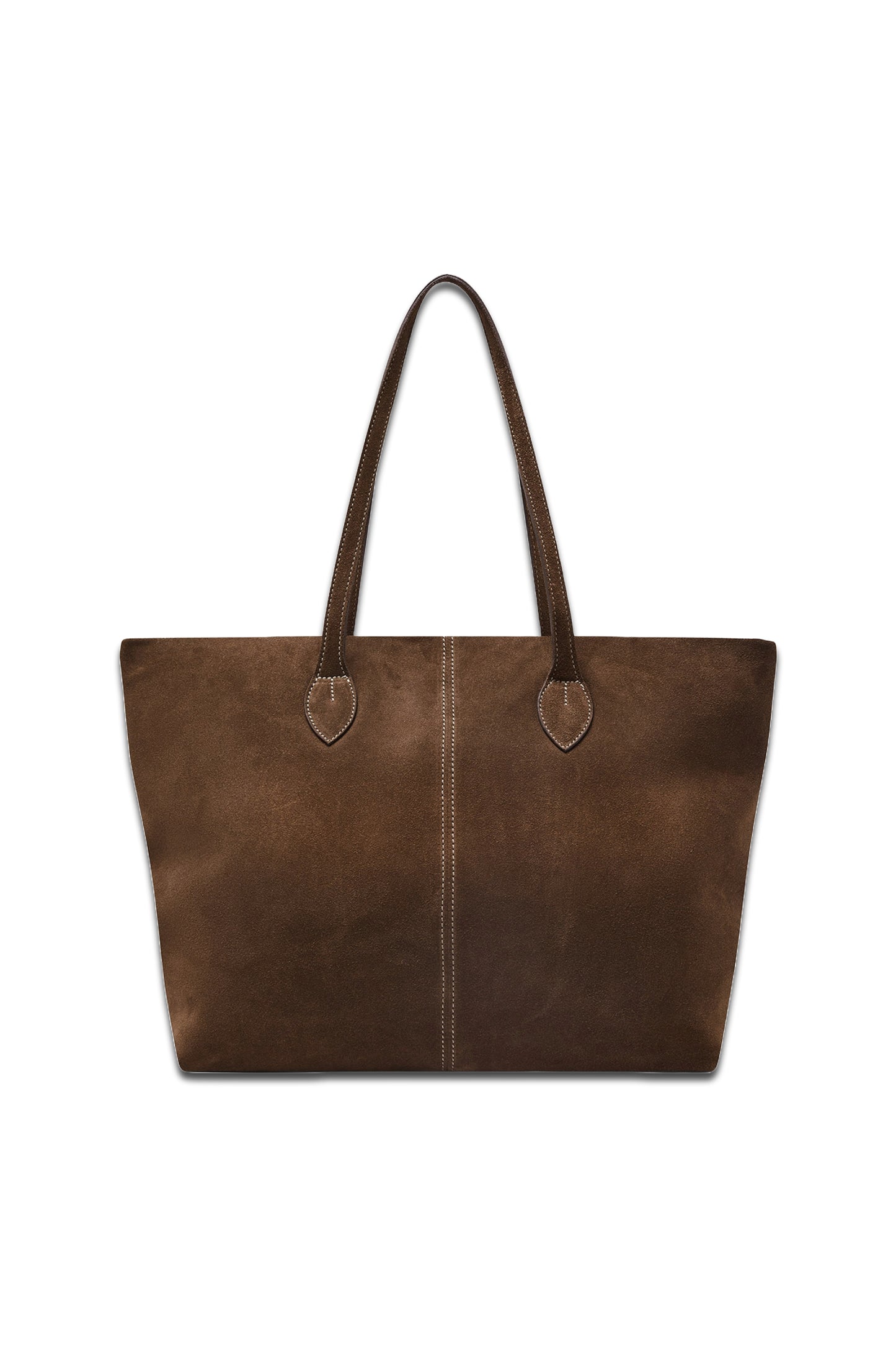 Alice Tote, Chocolate Suede