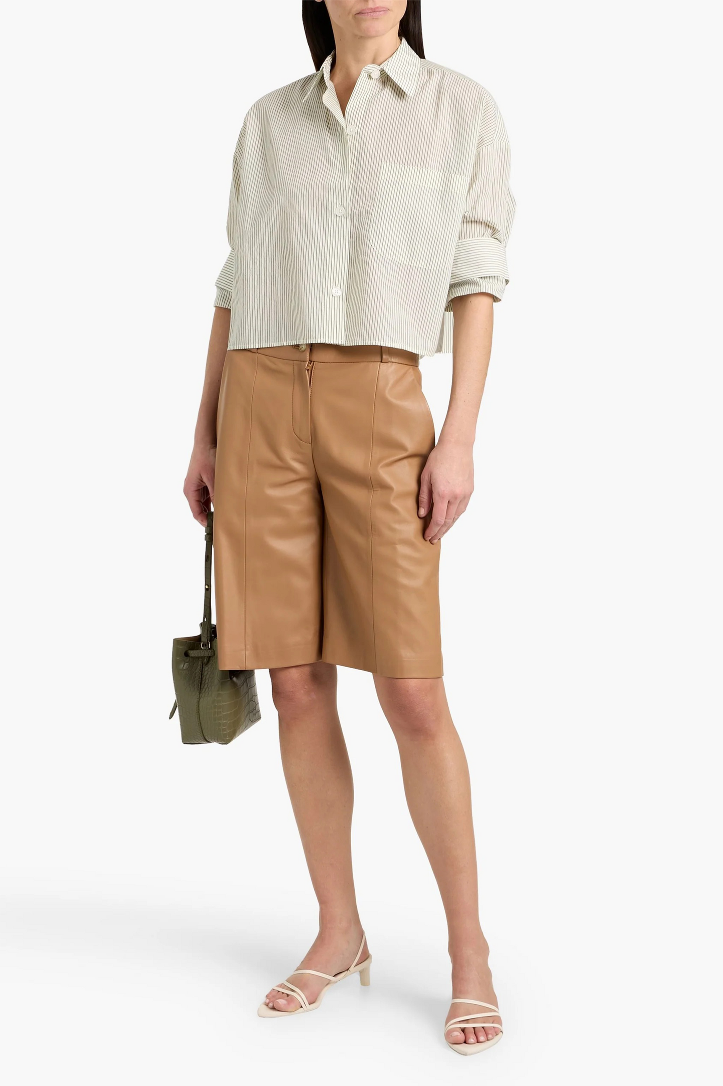 Next Ex Striped Cotton-poplin Shirt