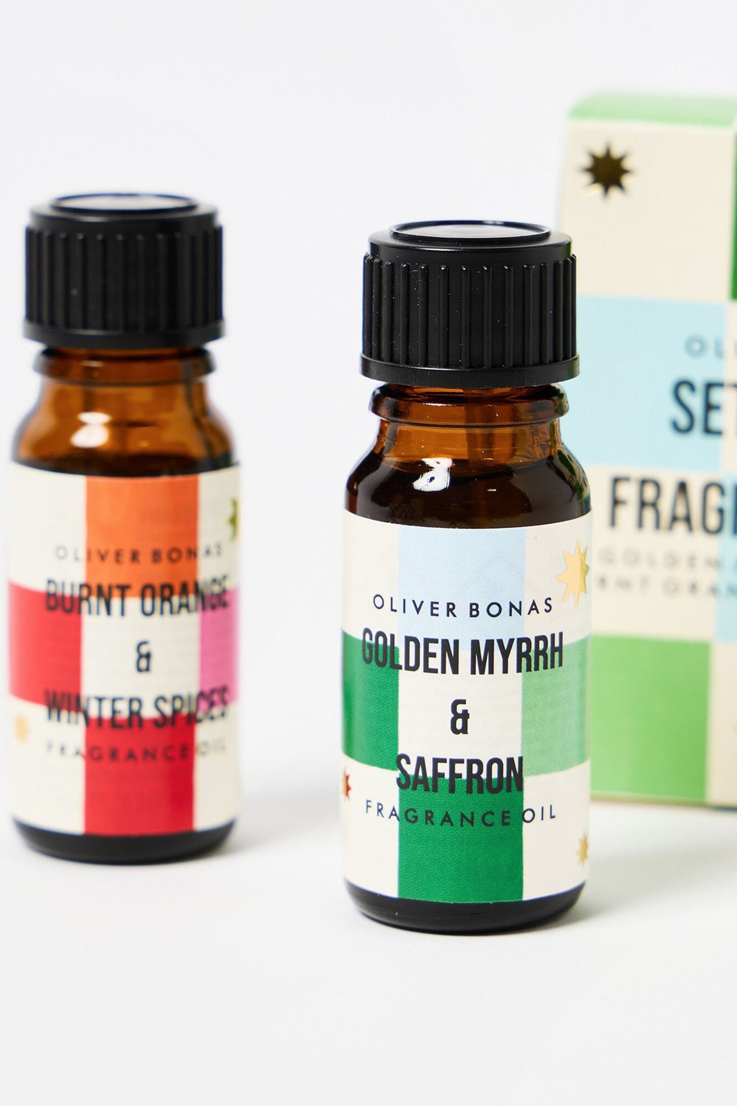 Scented Christmas Fragrance Oils Set of Two