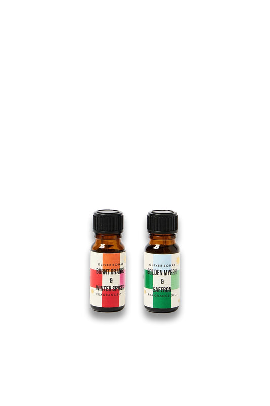 Scented Christmas Fragrance Oils Set of Two