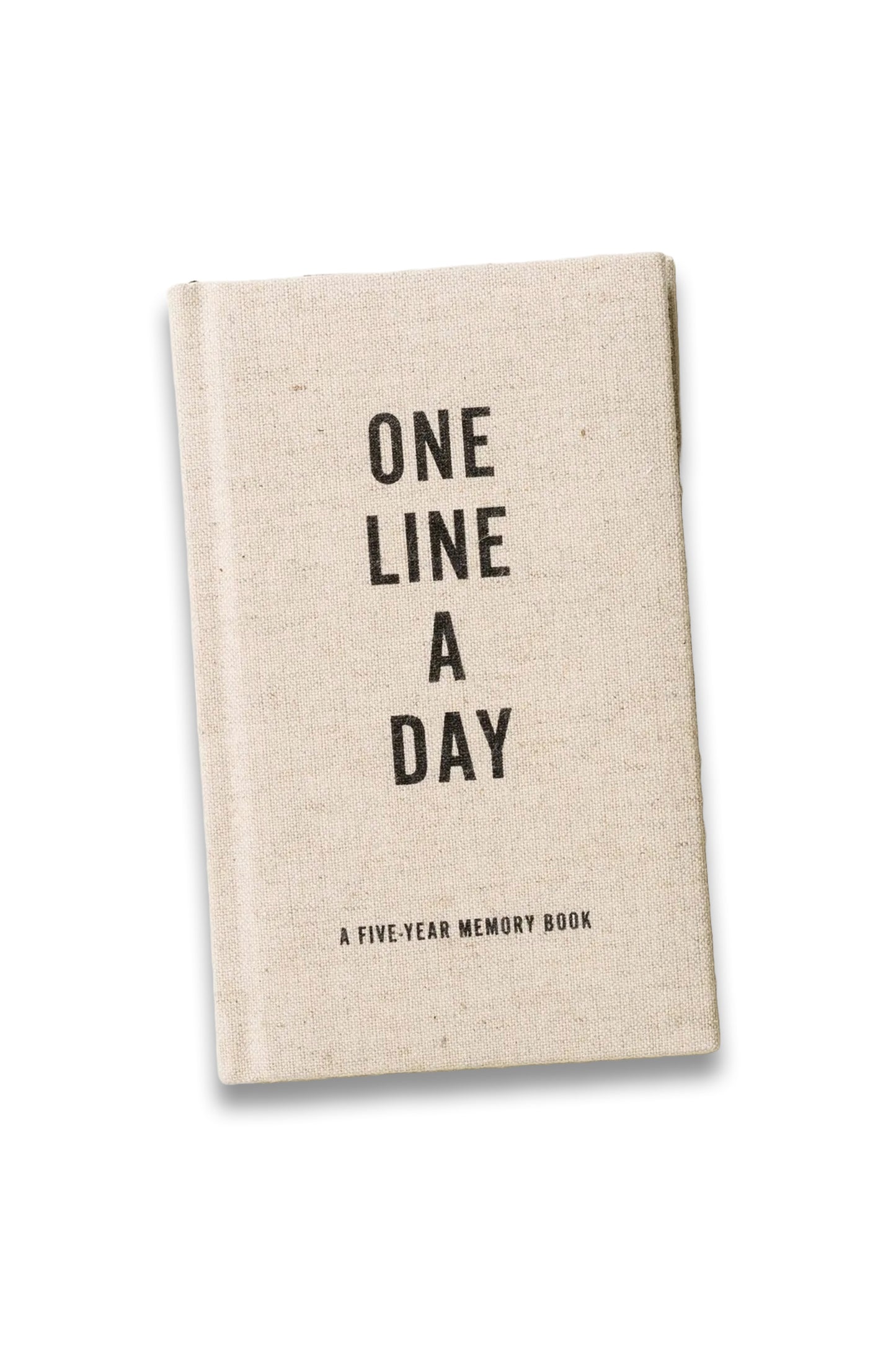 One Line a Day Canvas Five Year Memory Book