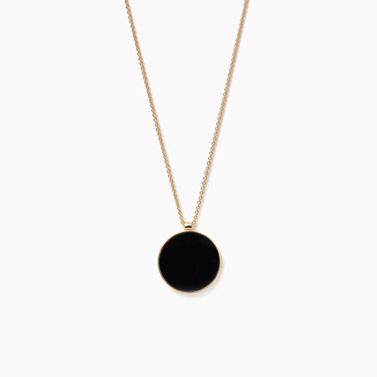 Onyx Sphere Necklace