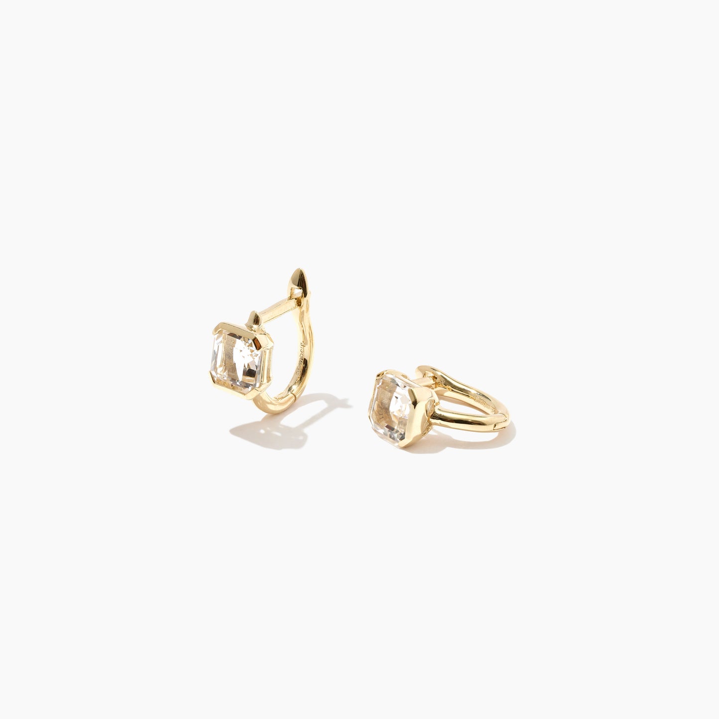 Domino Topaz Huggie Hoops