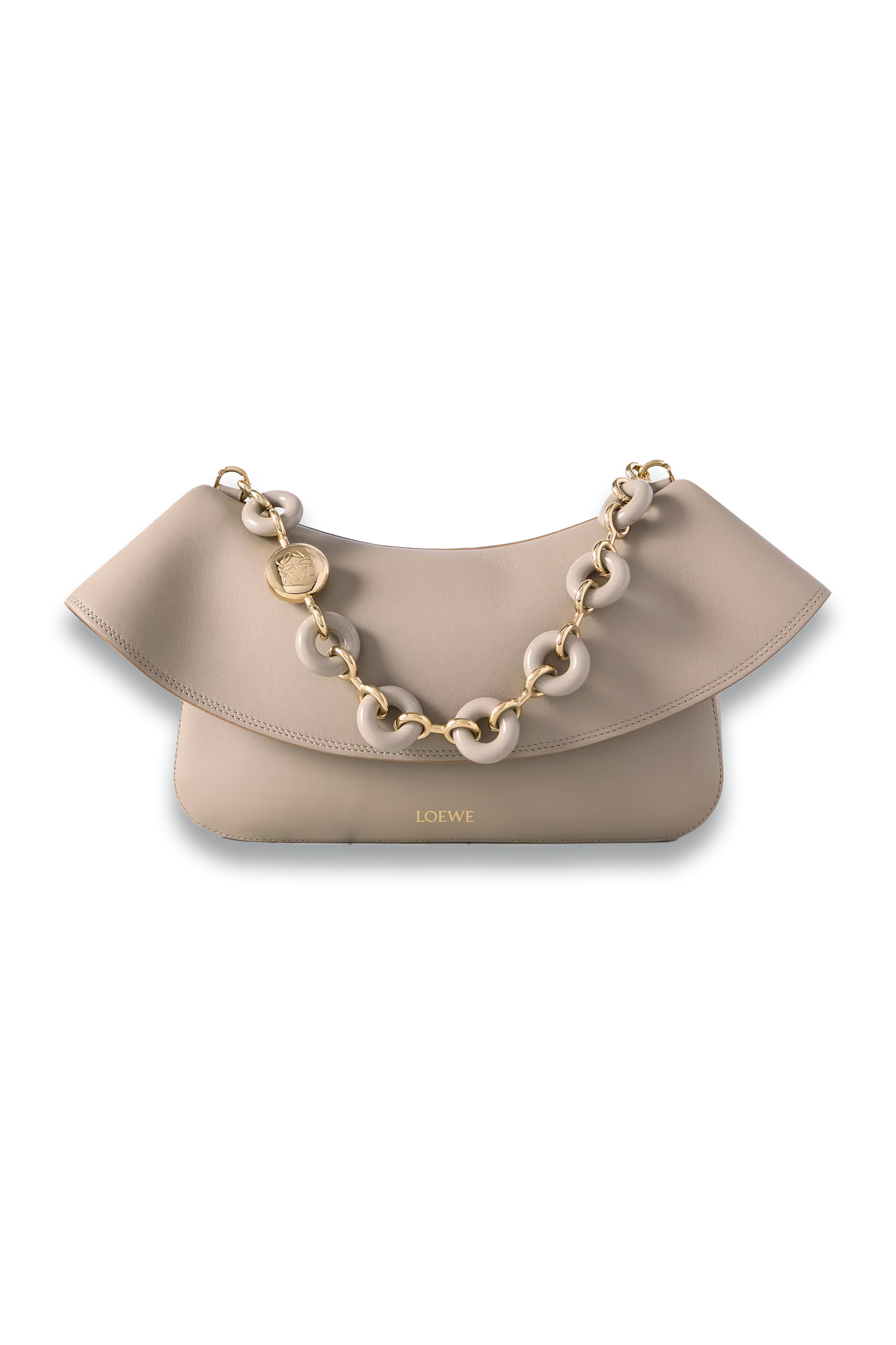 Ola Medium Embellished Leather Shoulder Bag