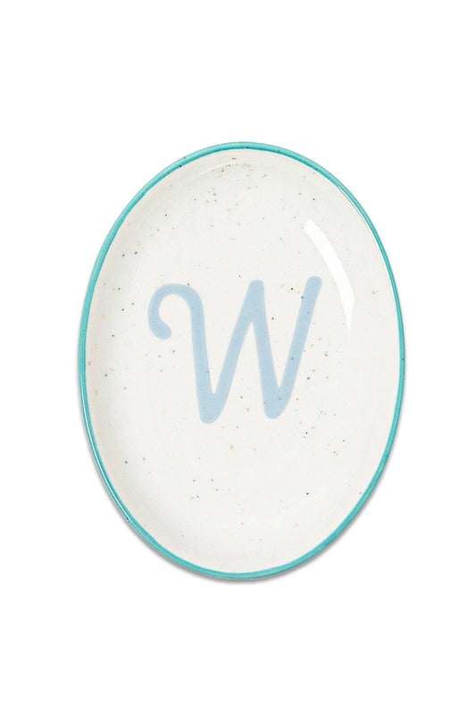 Astrid Ceramic Alphabet Trinket Dish