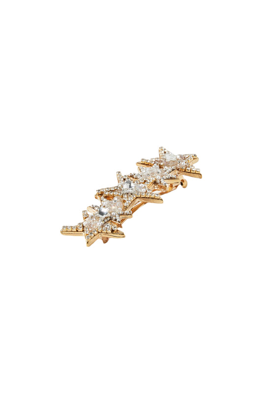 Celeste Gold Starburst Hair Clip