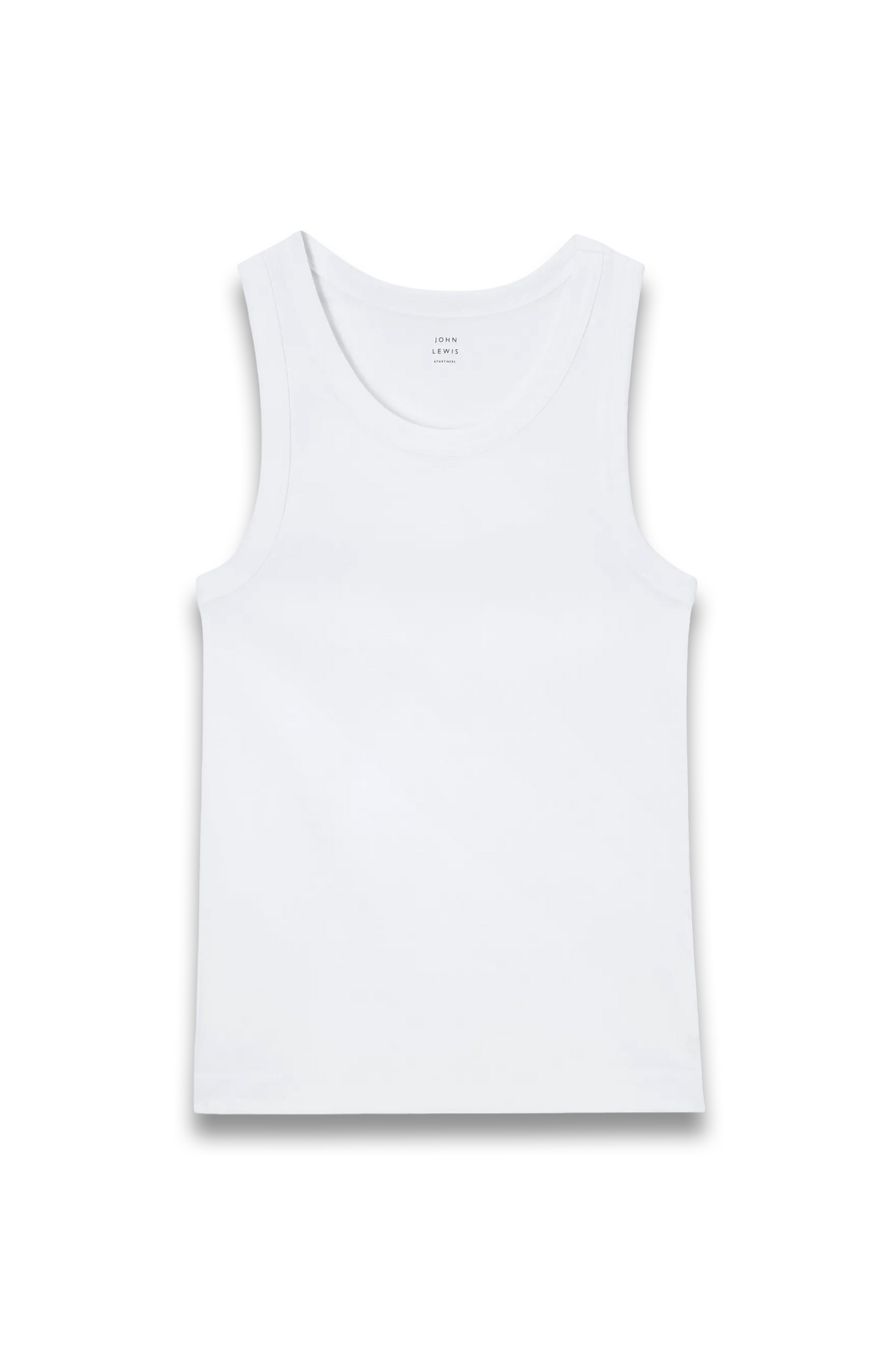 Organic Cotton Tank Top, White
