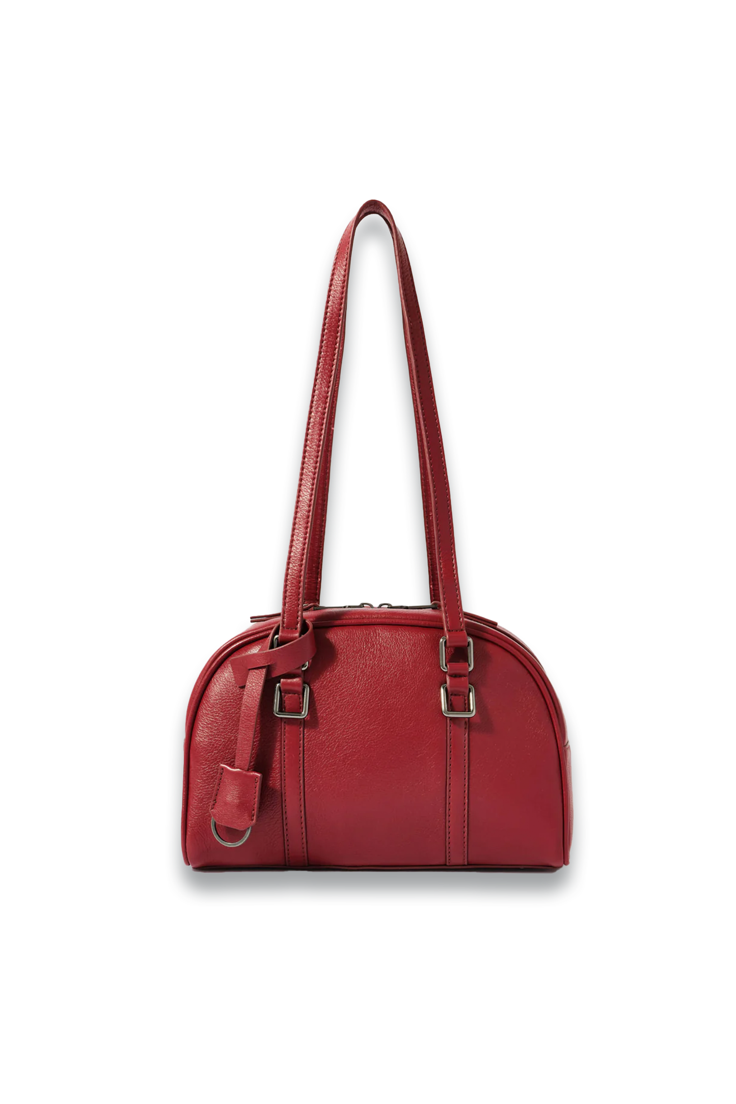 Otti Red Leather Shoulder Bag