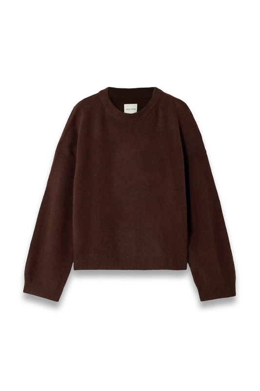 Oversized Logo-Embroidered Wool-Blend Sweater