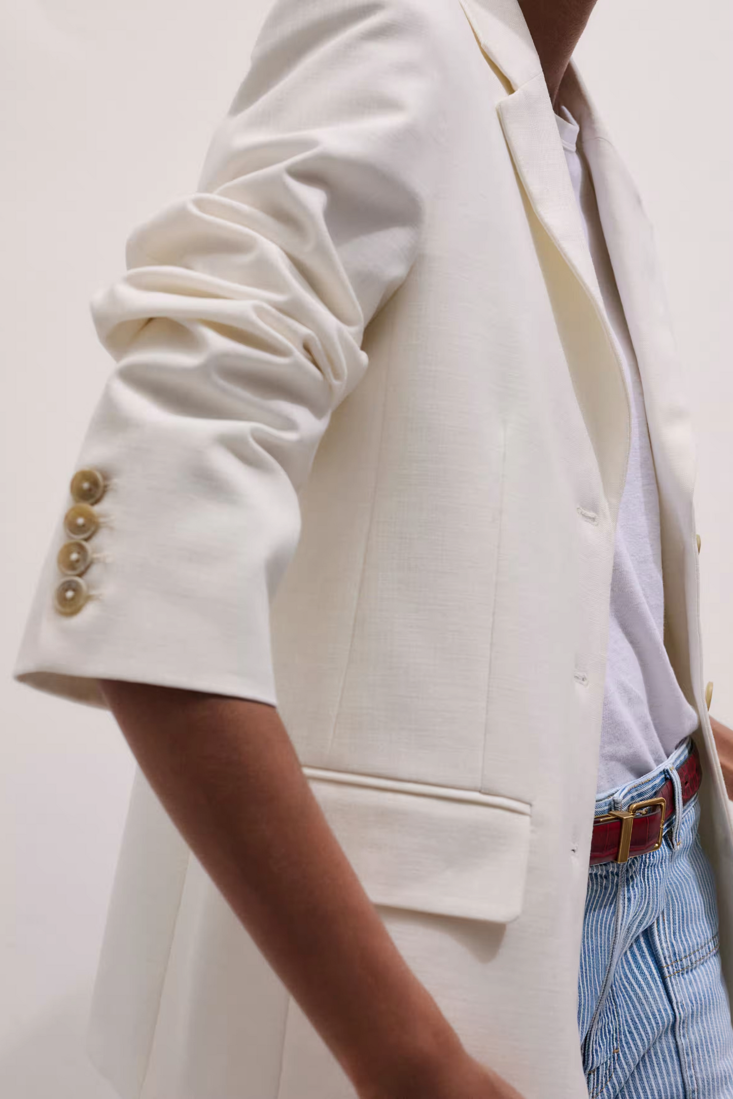 Oversized Blazer Ivory