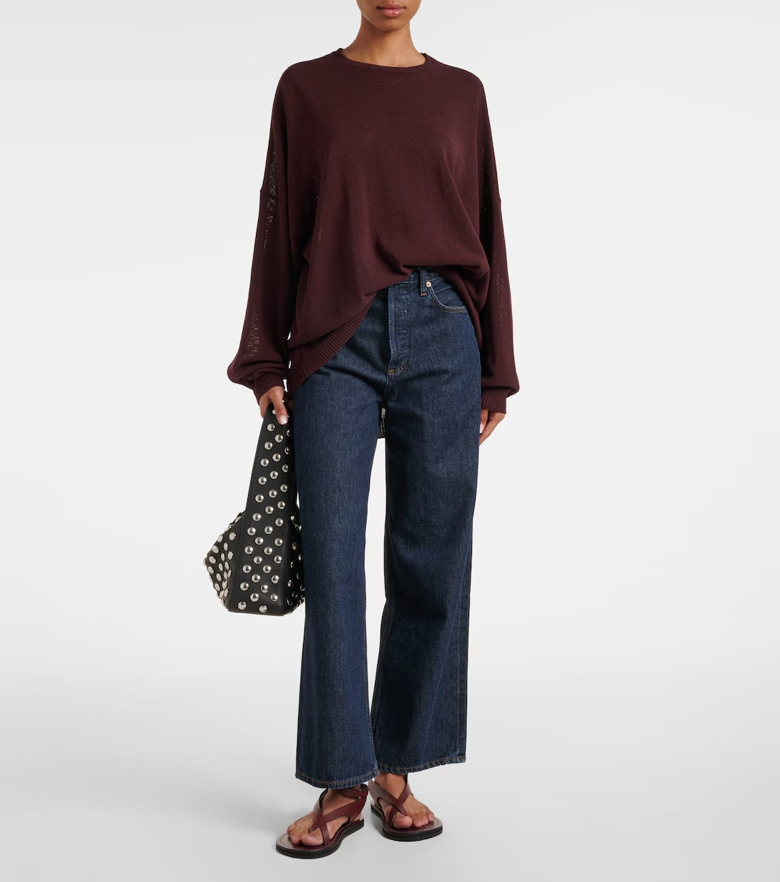 Ren High-rise Wide-leg Jeans