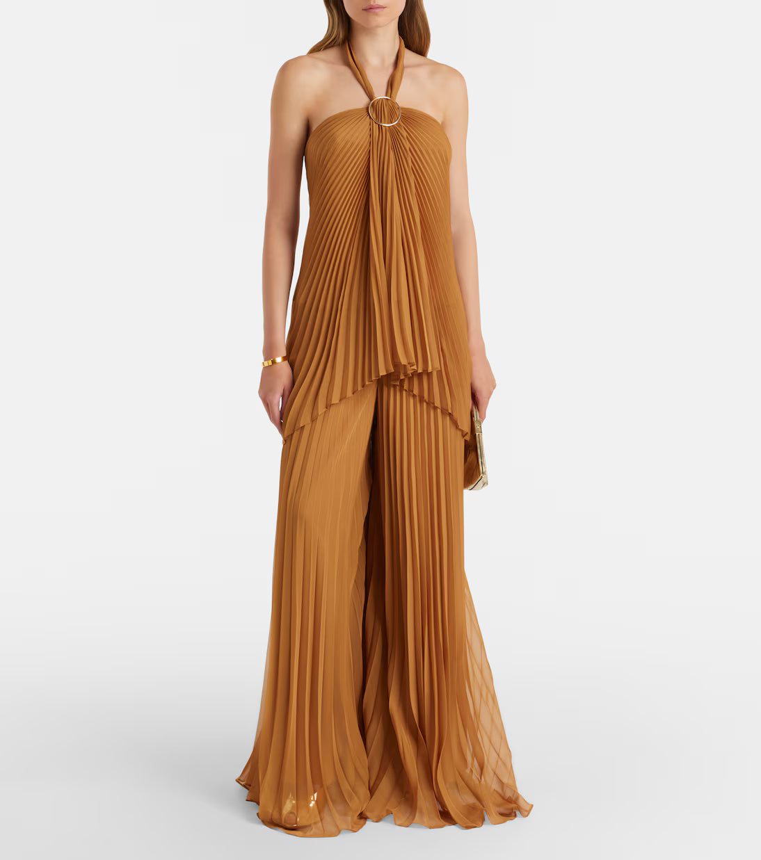 Grembo Pleated Wide-leg Pants