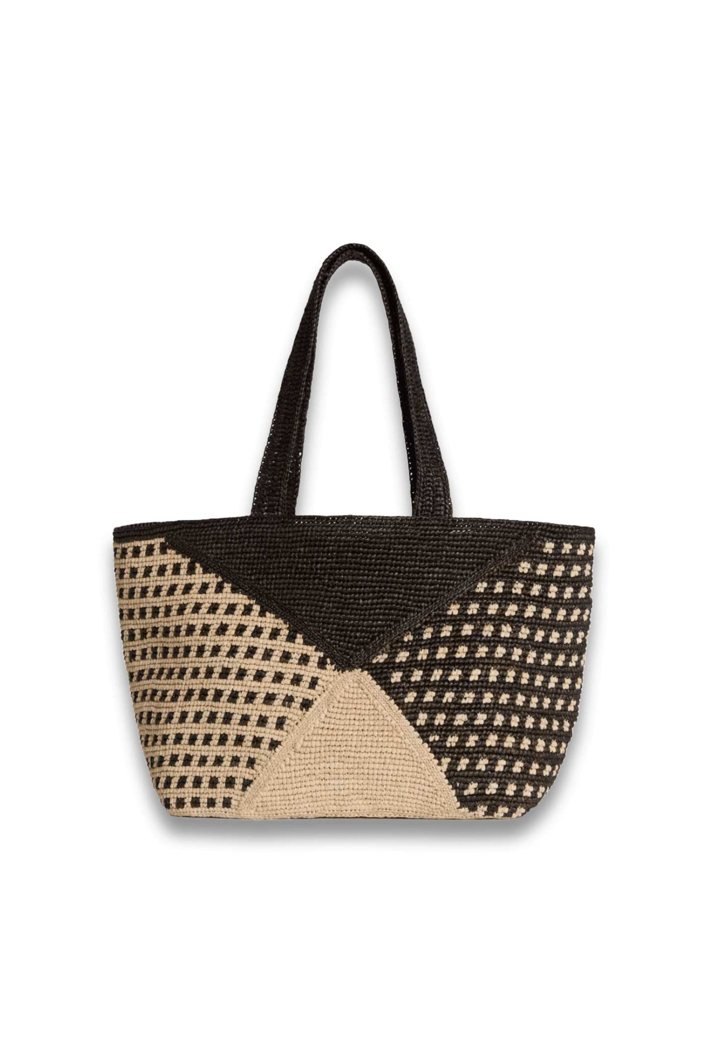 Hand-Woven Raffia Tote