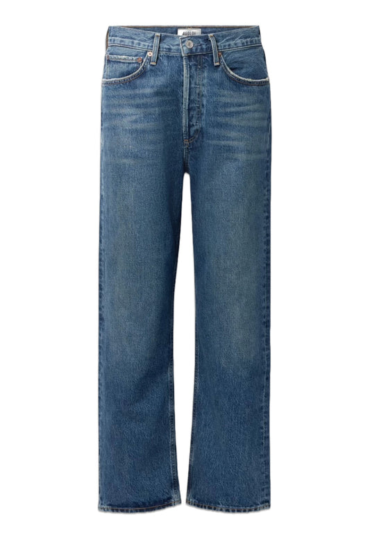 + NET SUSTAIN '90s Mid-rise Straight-leg Organic Jeans