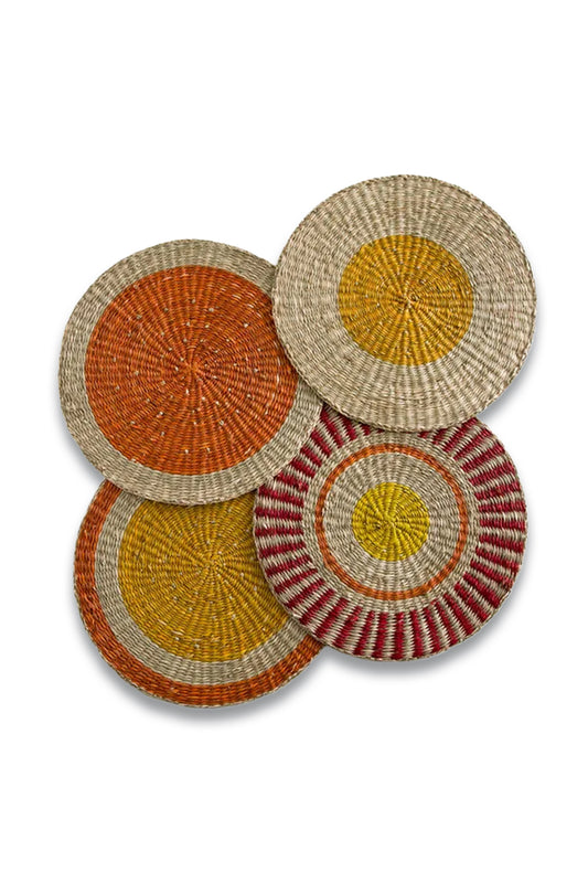 Set of 4 Romix Woven Placemats