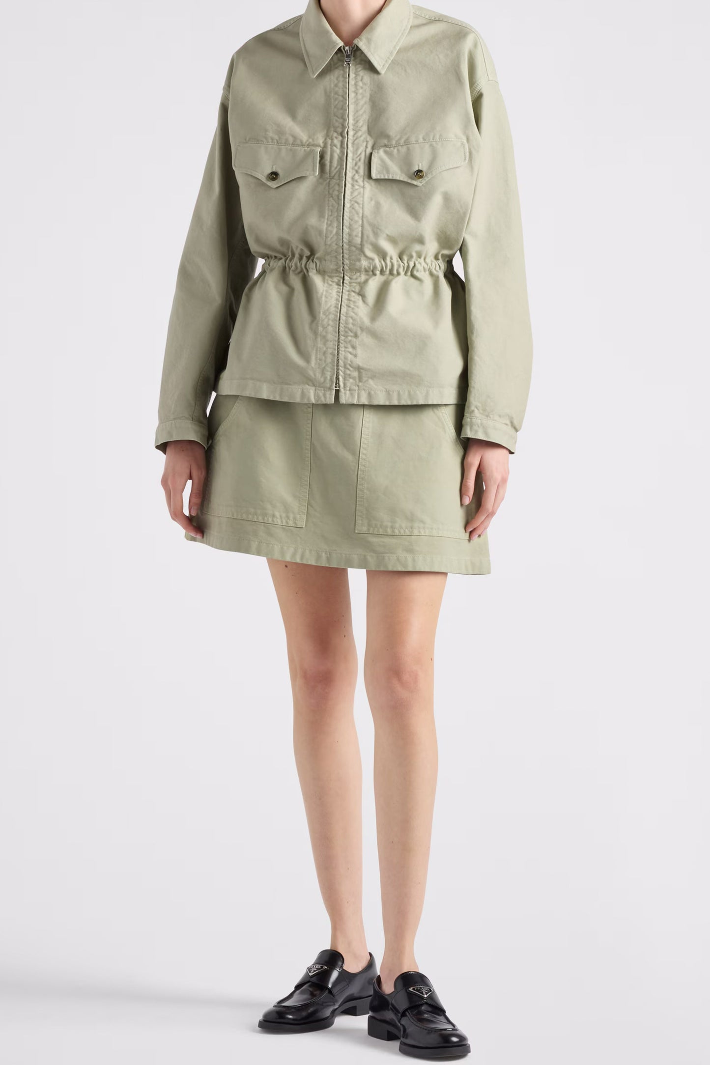 Old Canvas Miniskirt