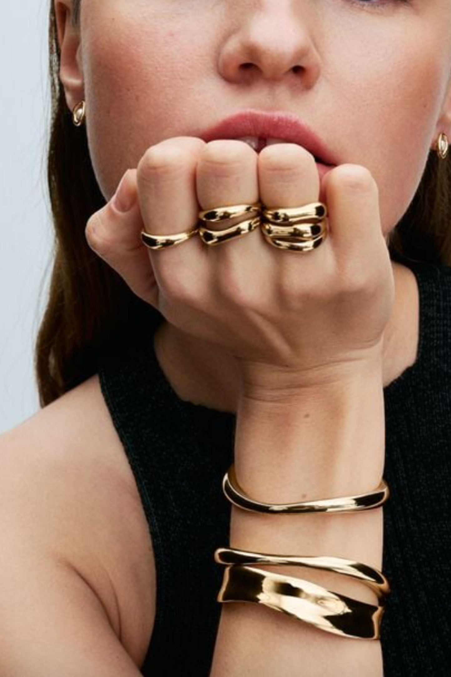Organically Shaped Stacking Rings
