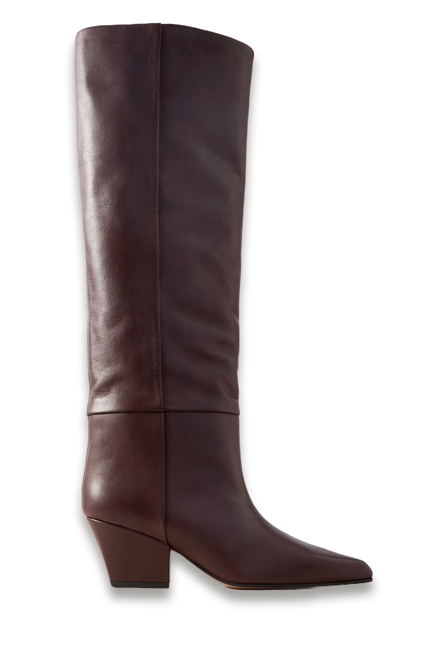 Jane Leather Knee Boots