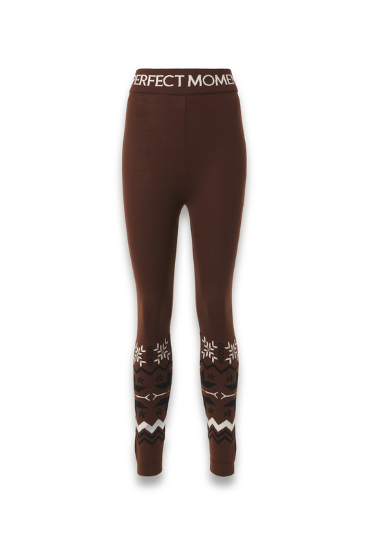 Nordic Intarsia High-rise Wool Leggings