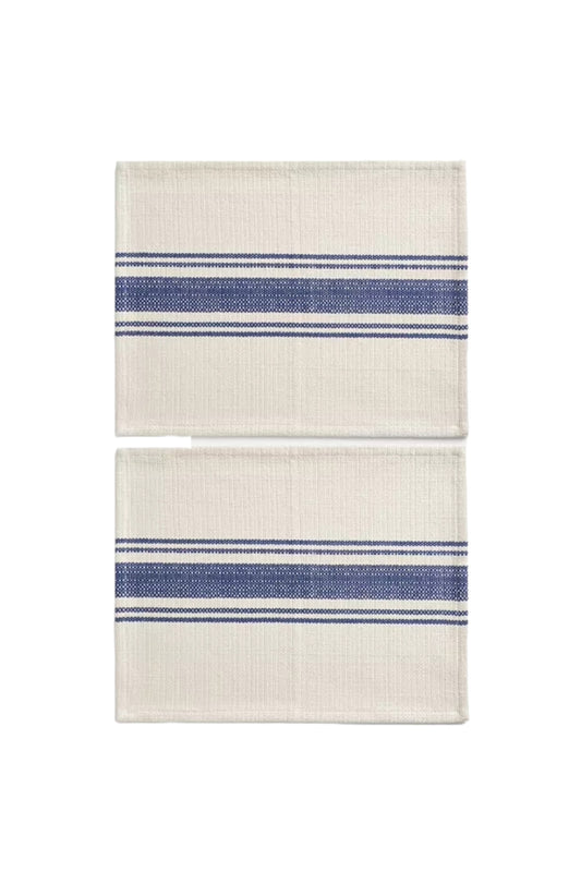 Striped Cotton Placemats, Set of 2