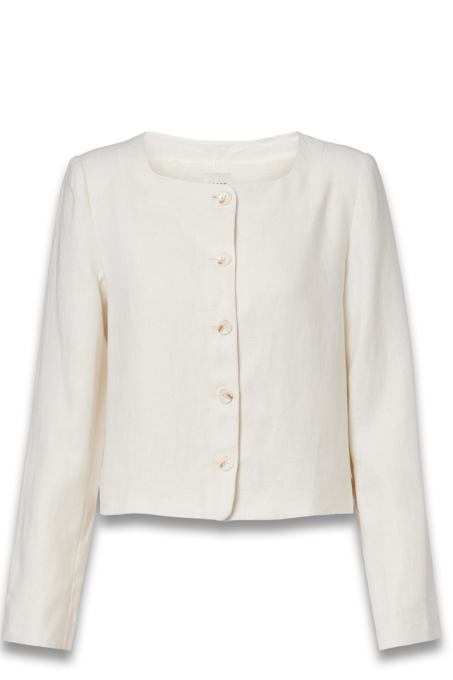 Emma Cropped Linen Jacket