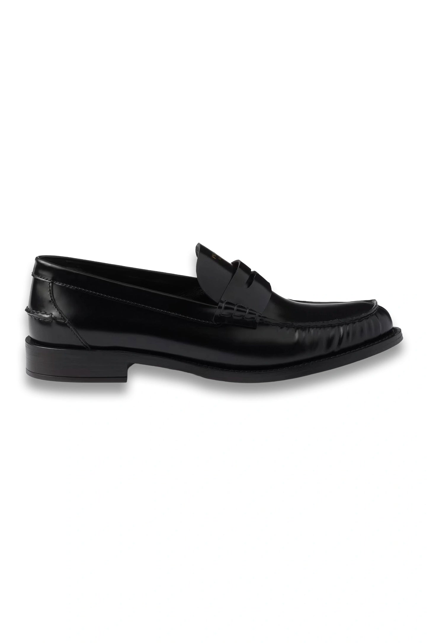 Brushed Leather Loafers