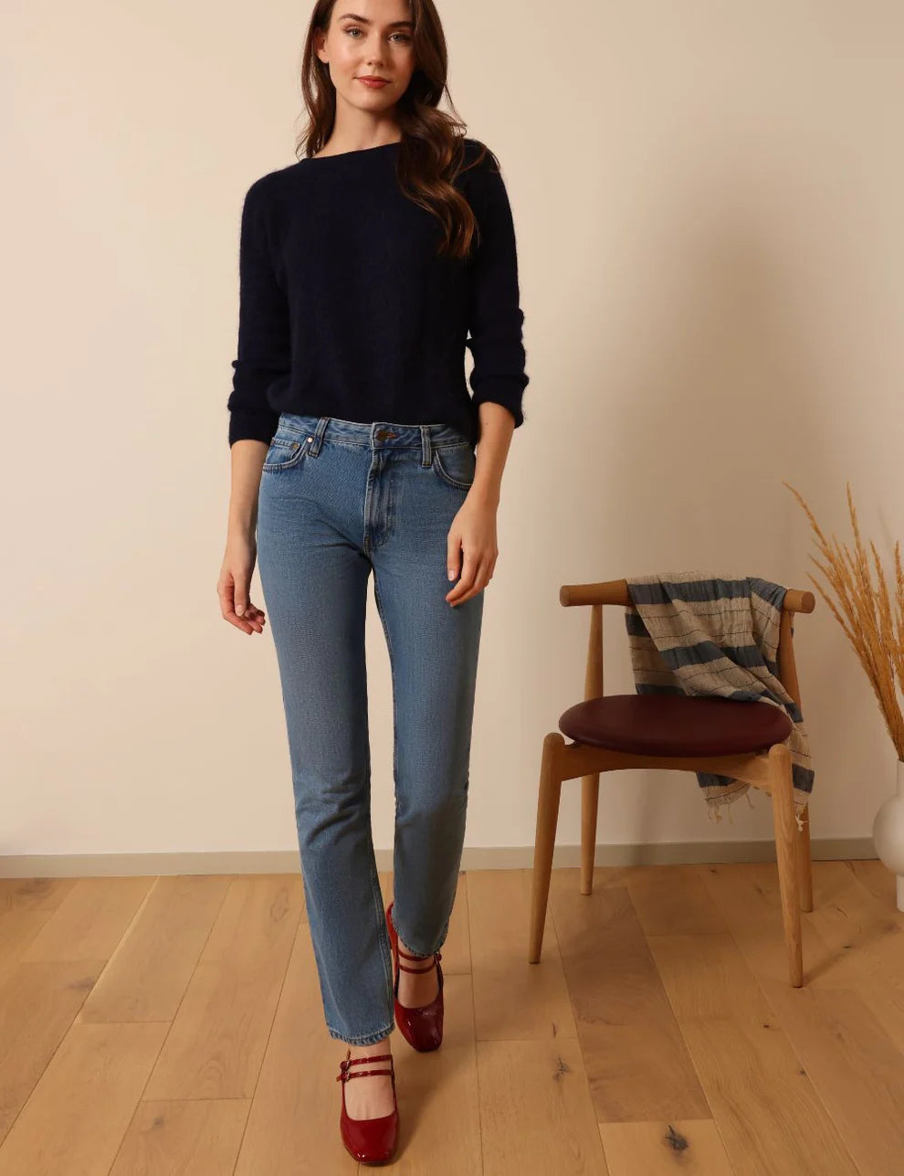 Karina Slim Jeans in Blue