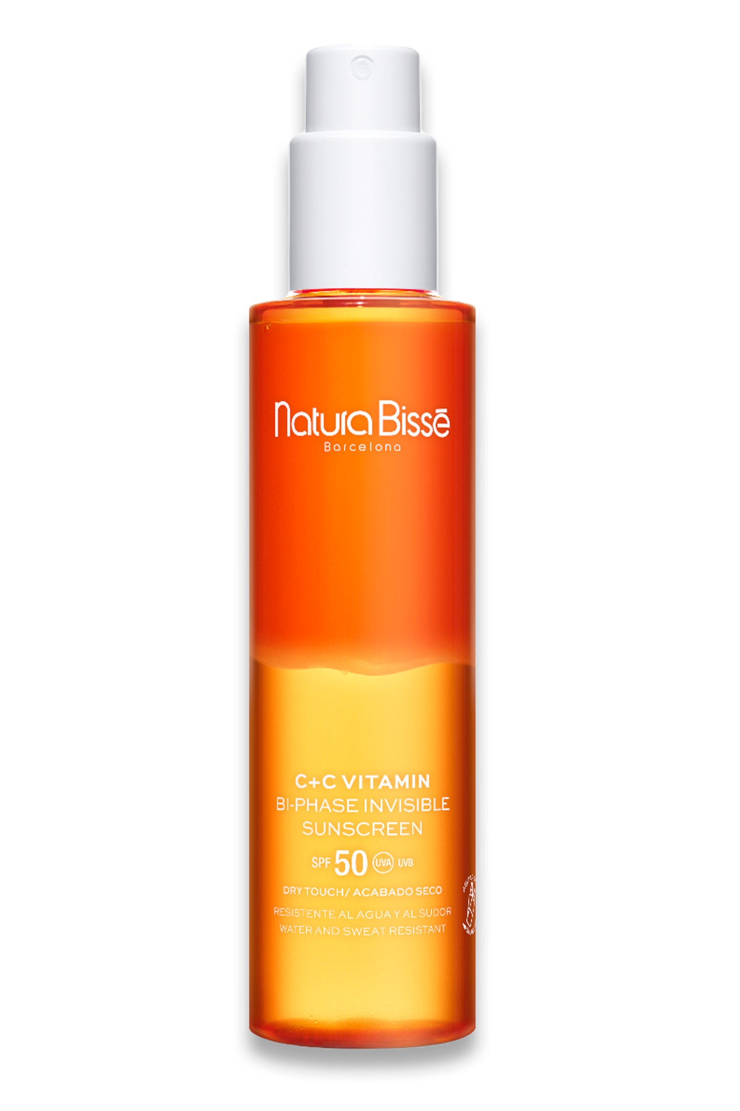 C+C Vitamin BI-Phase Invisible Sunscreen SPF 50 Dry Touch