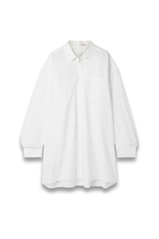 Victoria oversized cotton-poplin shirt