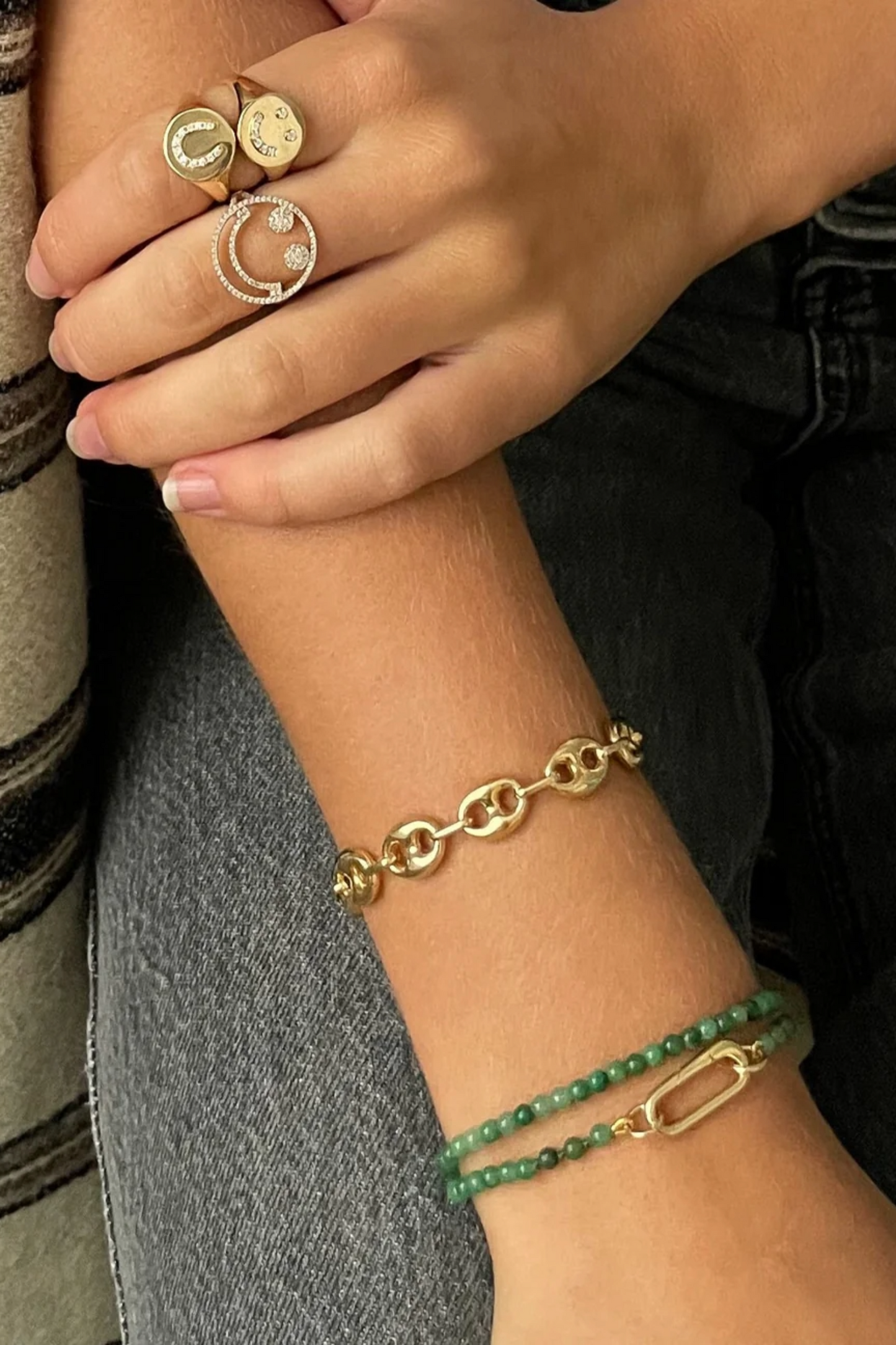Puff Mariner Link Bracelet