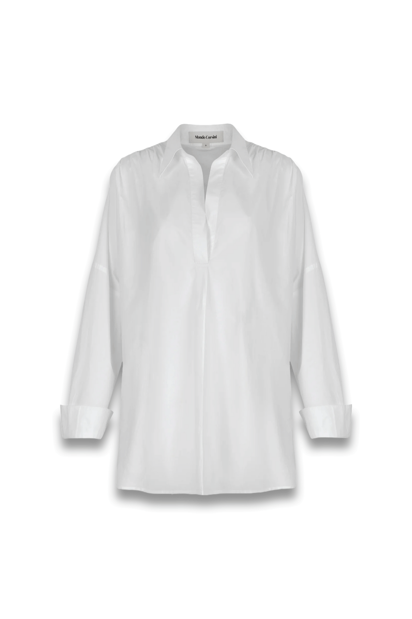 LETIZIA - White Cotton Shirt